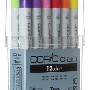 Marcadores Copic Ciao X 12 Doble Punta