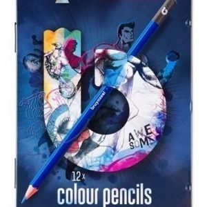 Lapices De Color Bruynzeel X 12 Libre De Gluten Caja Azul
