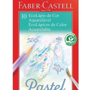 Lapices Faber Castell Colores Pastel Acuarelables X 10 Unid