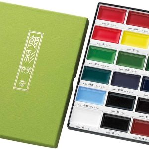 Acuarelas Gansai Tambi Kuretake 18 Colores