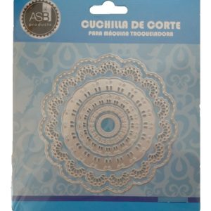 Scrapbooking Troqueles Mandala 11,6 Cm 6 Piezas