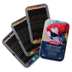 Derwent Chromaflow Lapices X 36 Colores Lata