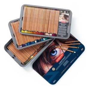 Set Lapices X 100 Colores Derwent Lightfast Lata