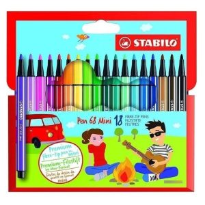 Stabilo Mini Marcadores 68 X 18 Unidades
