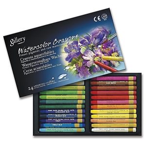 Crayones Acuarelables Mungyo Gallery 24 Colores Tu-libreria
