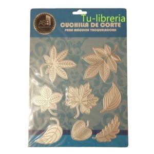 Scrapbooking Troqueles Set De Hojas Bosque 8 Piezas