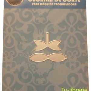 Scrapbooking Troqueles Lazo Simple Mediano 2 Piezas