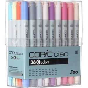 Marcadores Copic Ciao X 36 C Doble Punta
