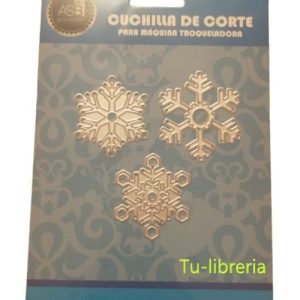 Scrapbooking Troqueles Copo De Nieve X3 42x48/47/50 3 Piezas