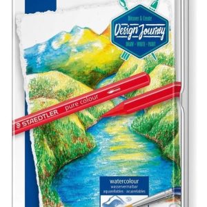 Lapices Acuarelables Sin Madera X 12 Colores Staedtler Lata