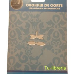Scrapbooking Troqueles Lazo Simple Chico 2 Piezas