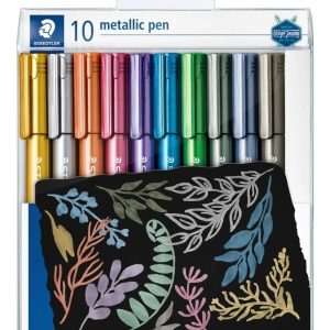 Marcadores Metalicos X 10 Colores Staedtler 8323