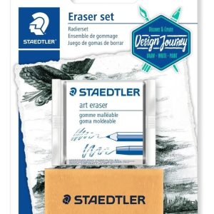 Set Goma De Borrar X 2 Staedtler