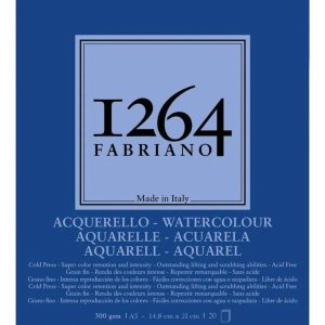 Block Fabriano 1264 Acuarela A5 Aquarell Espiral