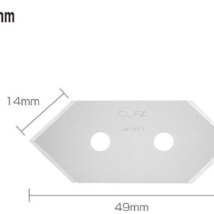 Repuesto Olfa Mcb-1 Blister X 5 Cuchillas Para Mc45/mc45-dx