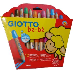 Cole Lapices Colores Giotto Bebe X 12 Colores