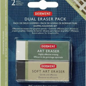 Derwent Goma De Borrar Dual Eraser Pack