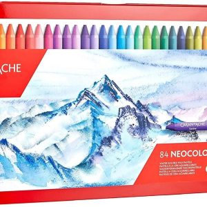 Crayones Acuarelables Caran Dache Neocolor Ii X 84 Colores