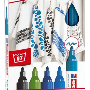 Marcador Para Tela Edding 4500 Set X 5 Color Frio