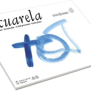 Canson Block Guarro 240 Grs Grano Fino 32,5 X 46 Cm 20 Hojas Color Blanco