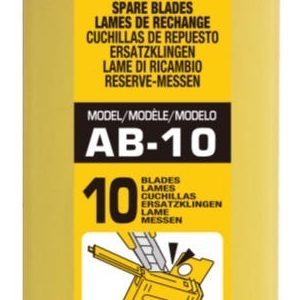 Olfa Repuesto Ab-10 9 Mm X Caja De 10 Unidades