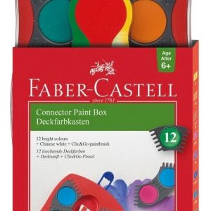 Acuarelas Faber Castell Connector X 12 Colores