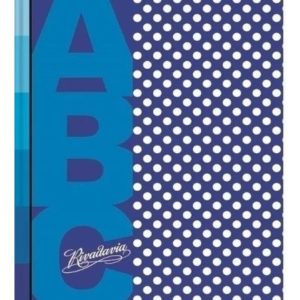 Cuaderno Rivadavia Abc Rayado Azul Lunares X 48 Hojas