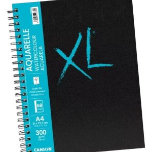 Canson Cuaderno Xl Aquarelle A4 300 Grs 34 Hjs