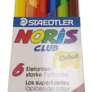 Lapices X 6 Colores Jumbo Staedtler Elefant
