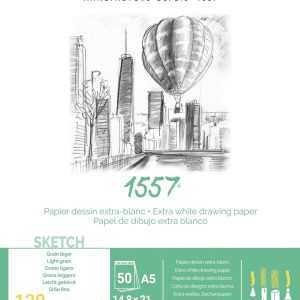 Canson 1557 Block 180 Grs 14.8 X 21 Cm 30 Hojas