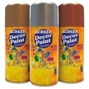 Pinturas Aerosol Acrilex Decor Paint 150 Ml X Unid