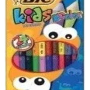 Lapices Bic Kids Bicolor X 12 Unidades