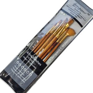 Pinceles Set Giorgione X 6 G-6030h Surtido