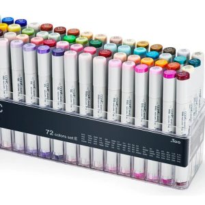 Set Marcadores X 72 Colores Doble Punta Copic Sketch Linea E
