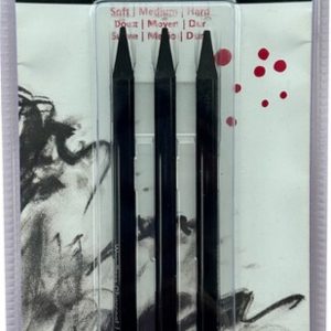 Lapices Carbon Sin Madera Set Giorgione X 3 Durezas