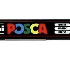Uni Posca Marcador Pc-3m X Unidad Color Blanco