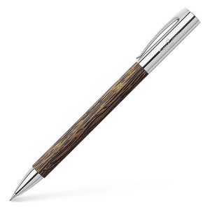 Lapicera Faber-castell Ambition Wood Coco 0,7 Mm 138150