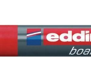 Marcador Edding 363 Para Pizarra Blanca Punta Chanfleada Color Rojo