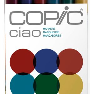Set Marcadores X 6 Colores Colores Copic Ciao Jewels