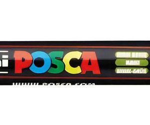 Uni Posca Marcador Pc-3m X Unidad Color Verde Kaki