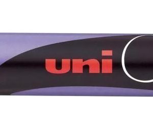 Marcador Tiza Líquida Uni Chalk Pwe 5m Trazo 1,8 A 2,5mm X U Color Violeta Metálico