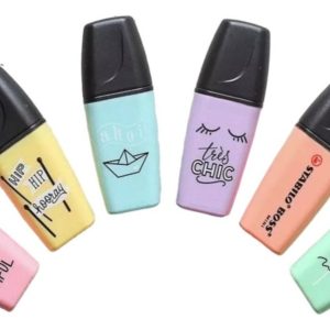 Resaltador Stabilo Mini Boss Pastel X 6 Unidades