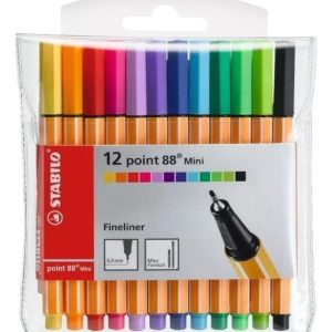 Microfibras Stabilo Minii Point 88 X 12
