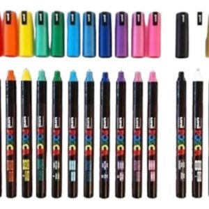 Marcadores Posca Uni Pc-1m / 1mr X 4 Unidades