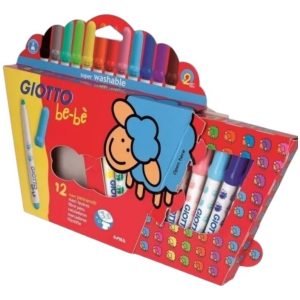 Marcadores Giotto Bebe X 12 Colores