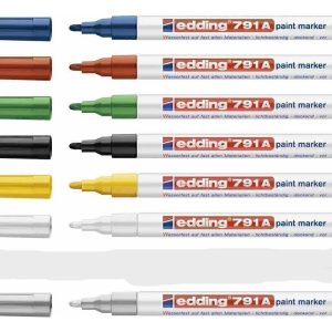 Marcadores Edding Tipo Esmalte 791 Vs Colores X Unidad