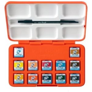 Acuarelas Set Van Gogh X 12 Colores Autorretrato