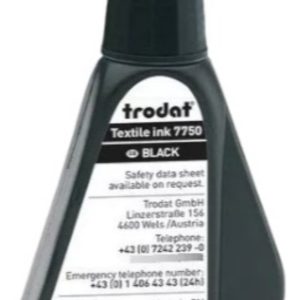 Tinta Trodat Textil Sellos Negro X 28 Ml