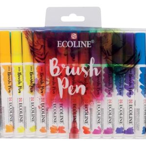 Set De 30 Marcadores Ecoline Brush Pen
