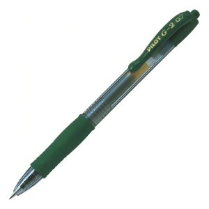 Pilot G2 Boligrafo Retractil Tinta Gel 0.7 Mm X Unidad Color De La Tinta Verde Kaki 0.7 Mm Color Del Exterior Caqui